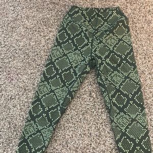 Snake Skin High Waisted Leggings